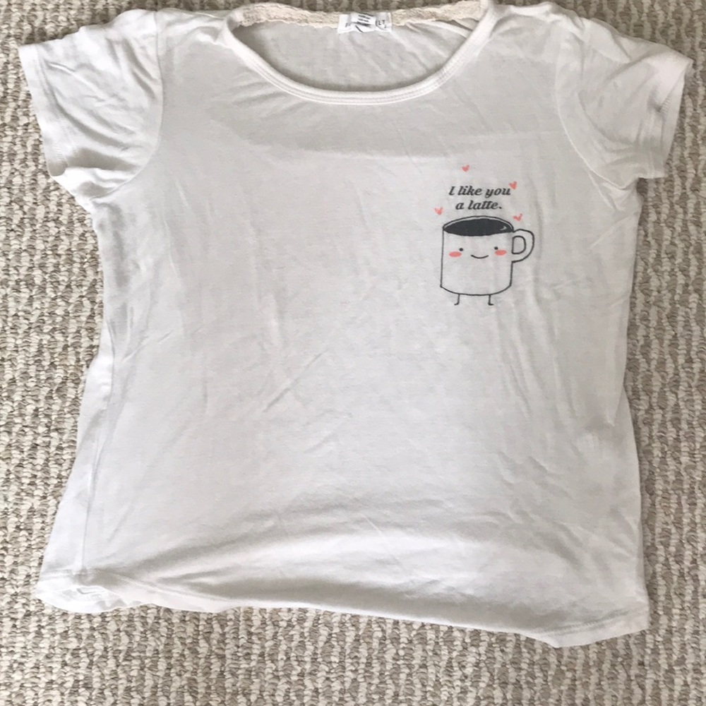 I LIKE YOU A LATTE shirt